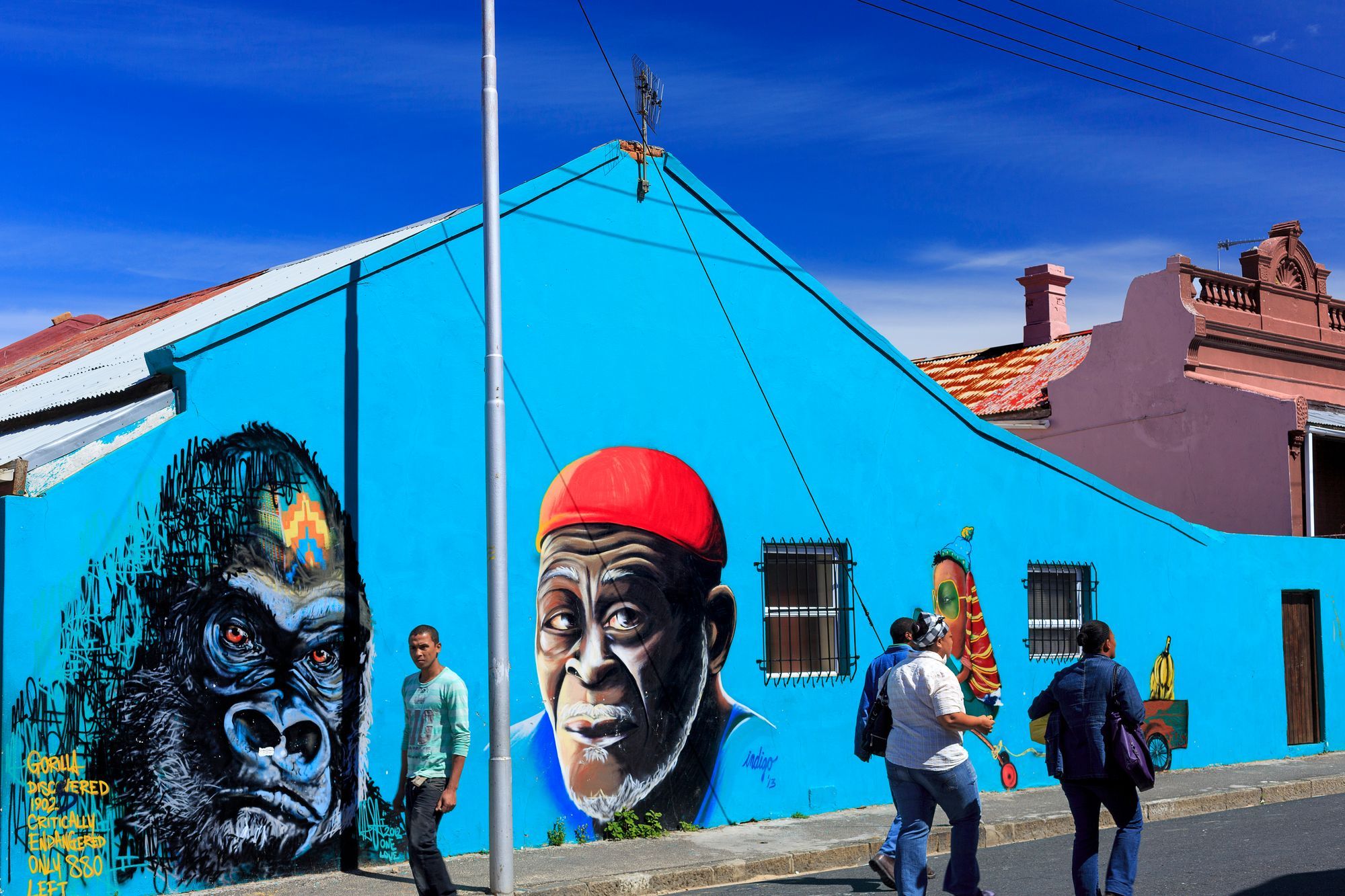 Streetart Woodstock Kapstadt Südafrika