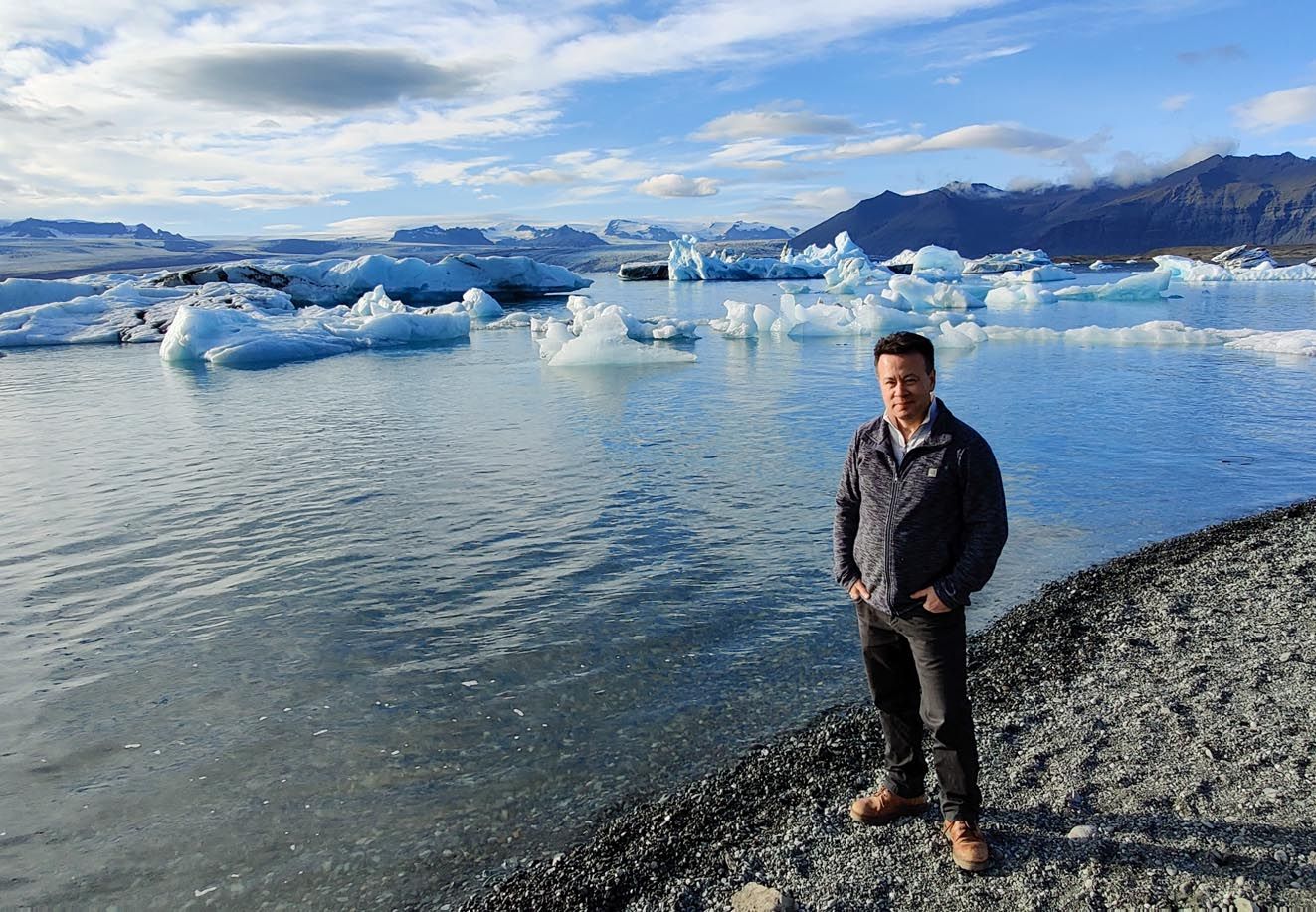 Dr. Han-Chau Springer. 47 Jahre, Studiosus-Reiseleiter für Island